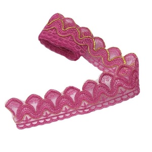 Grosir 5cm aksesoris garmen renda Trim bordir pengantin renda perbatasan potong bordir indah renda Trim - Product Image 5