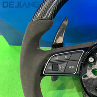 Volant de voiture en fibre de carbone nouvelle génération pour Audi A4 A5 A6 A7 C7 RS3 RS4 RS5 RS6 RS7 Q5 A3 R8 B9 2014 2015 2016