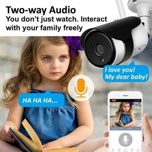 Baru 1080P Kamera Pengawas <span class=keywords><strong>Ip</strong></span> Pengawasan Kecil Luar Ruangan 2mp Kamera CCTV Penglihatan Malam - Product Image 5