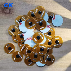 Siêu nhỏ 10 mét cao-temp kháng Mini <span class=keywords><strong>Tag</strong></span> <span class=keywords><strong>NFC</strong></span> sticker 213 215 linh hoạt PVC kim loại thanh toán bề mặt 13.56MHz RFID UHF - Product Image 3