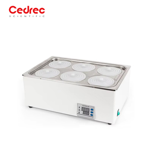 高品質2穴水槽ステンレス鋼デジタル表示サーモスタット水槽（ラボ・病院用） - Product Image 6