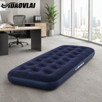 Matelas Gonflable Robuste Queen Size Facile à Ranger, Matelas Pneumatique Gonflable Queen de 24 Pouces, Lit Gonflable Queen Size