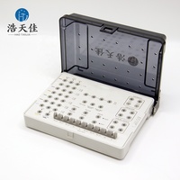 Boîte à outils de coupe de gingive, kit d'instruments chirurgicaux pour implants dentaires, équipement de plantation immédiate, boîte de désinfection en promotion