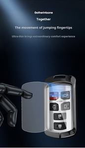 Étui pour clé de voiture en métal et cuir, Toyota importé, étui pour clé Sienna 2012-2020, étui de protection Sienna - Product Image 4
