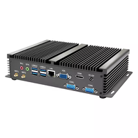 Precio de fábrica I7 10510U Win 11 Linux Mini PC Industrial Fanless All-in-One Panel PC Embedded Case Barebone Computer en Stock