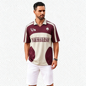 Fabrieksgroothandel 100% polyester geborduurde logo poloshirts, effen golf poloshirts, op maat gesublimeerde print poloshirts - Product Image 4