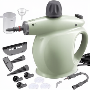 <span class=keywords><strong>Nettoyeur</strong></span> <span class=keywords><strong>Vapeur</strong></span> Portable Outspurge Multi-surfaces avec 13 Accessoires, Verrou de Sécurité, pour Nettoyage des Sols, Tissus d'Ameublement et Joints - Product Image 1