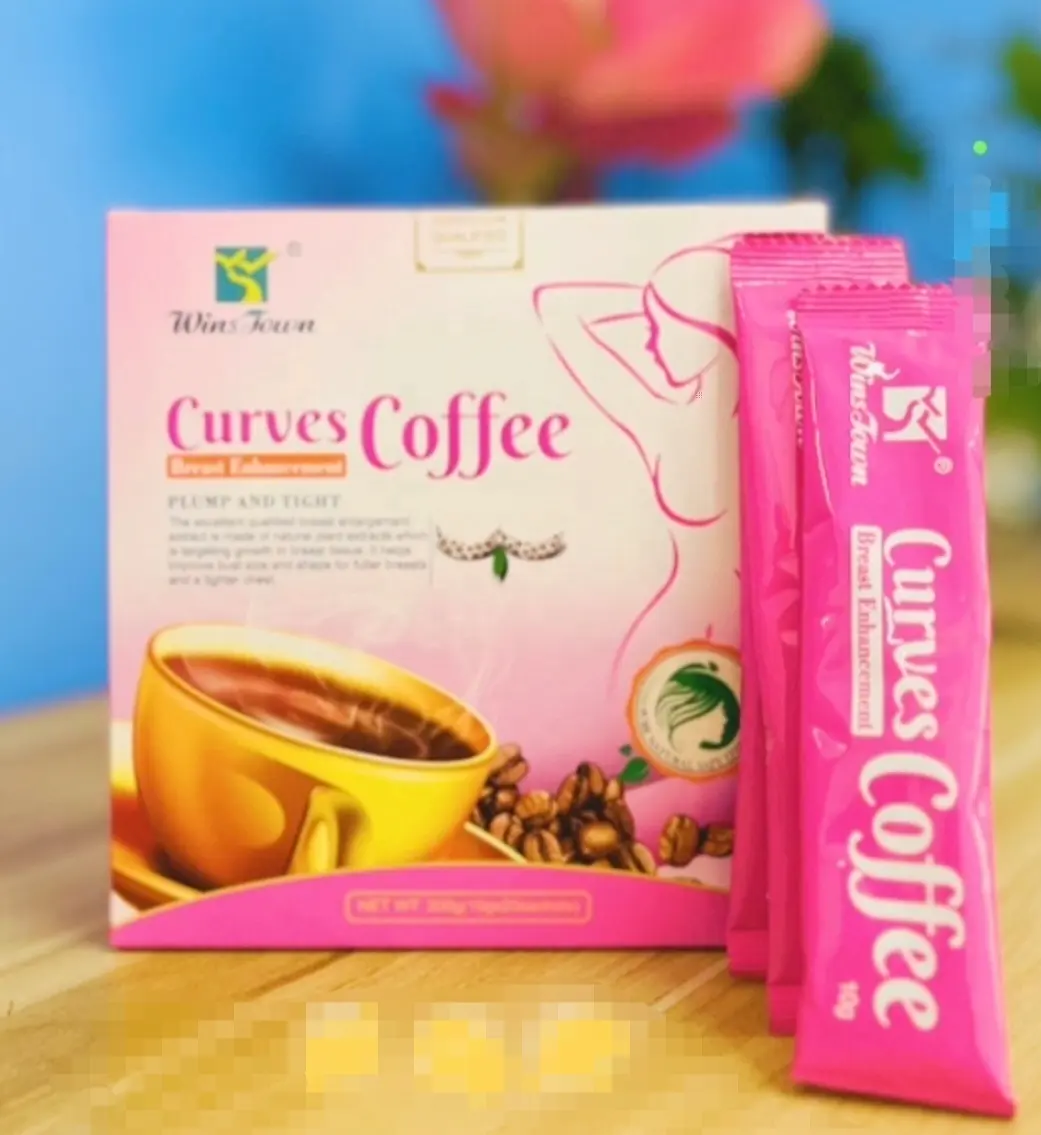 Winstown polvere petto che migliora il caffè delle donne delle ragazze regalo di buona forma per il corpo bellezza del tè al limone slim beauty custom del seno caffè