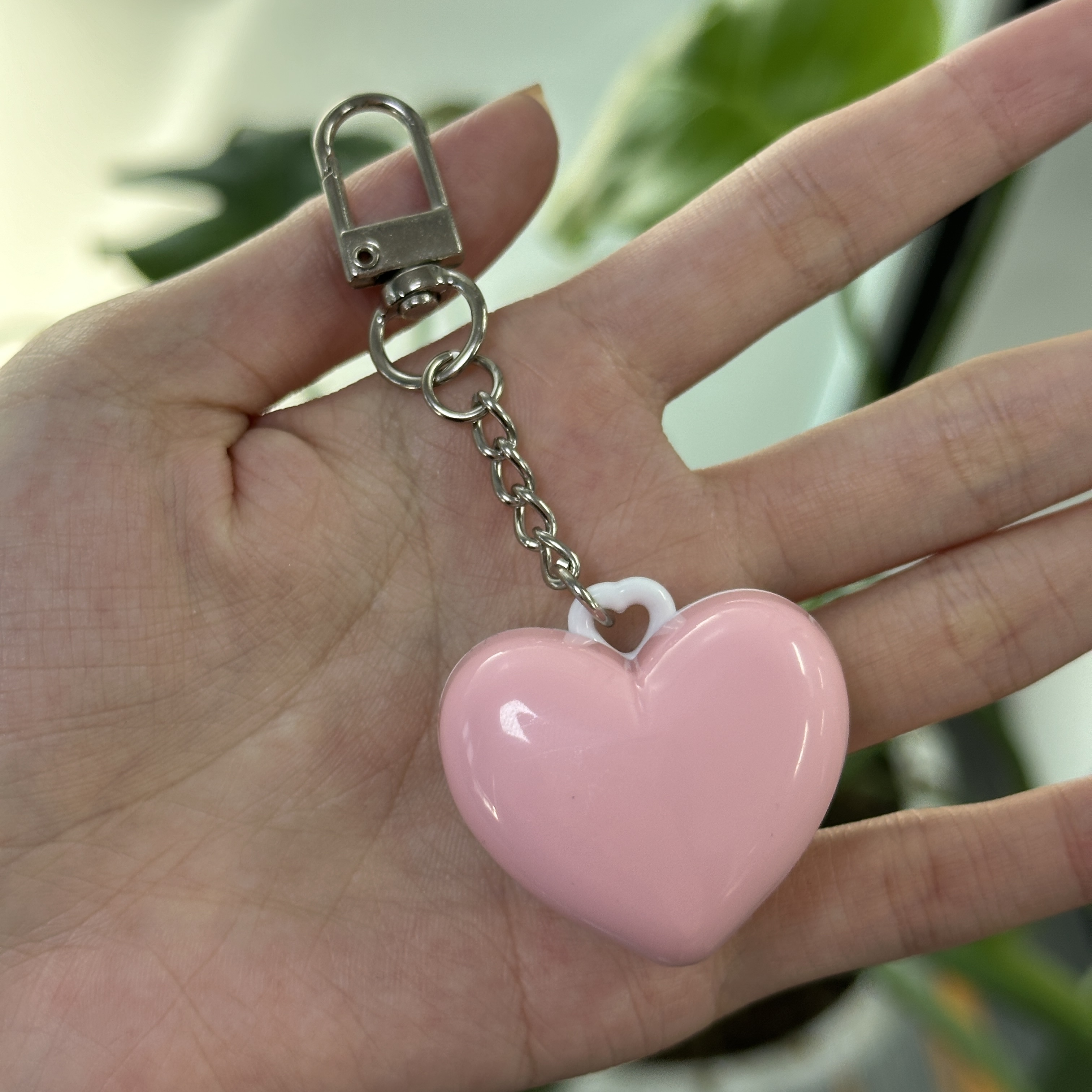 Corazón rosa