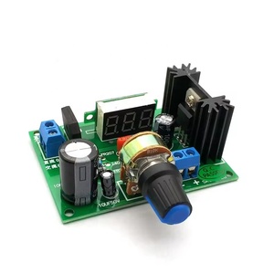 Módulo de Fuente de Alimentación Reductora LED <span class=keywords><strong>LM317</strong></span>, Regulador de Voltaje Ajustable, Entrada CC 0V-30V CA 0V-30V, Salida CC 1.25V-28V <span class=keywords><strong>2A</strong></span> - Product Image 1