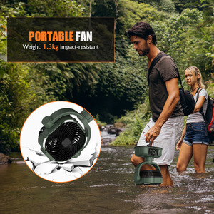 Ventilador Portátil de 30000mAh al por Mayor, Exportación de Fábrica a Estados Unidos, Personalizado, Gran Capacidad, Larga Duración de Batería para Exteriores - Product Image 3