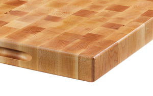 Oem truy cập hàng đầu đảo ngược Mỹ cứng Maple End hạt gỗ thớt <span class=keywords><strong>butcher</strong></span> khối cho nhà bếp với bên trong xử lý - Product Image 4