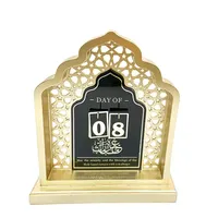 Décoration musulmane Porte-Coran en bois Support de prière Élégant et fonctionnel pour les espaces musulmans