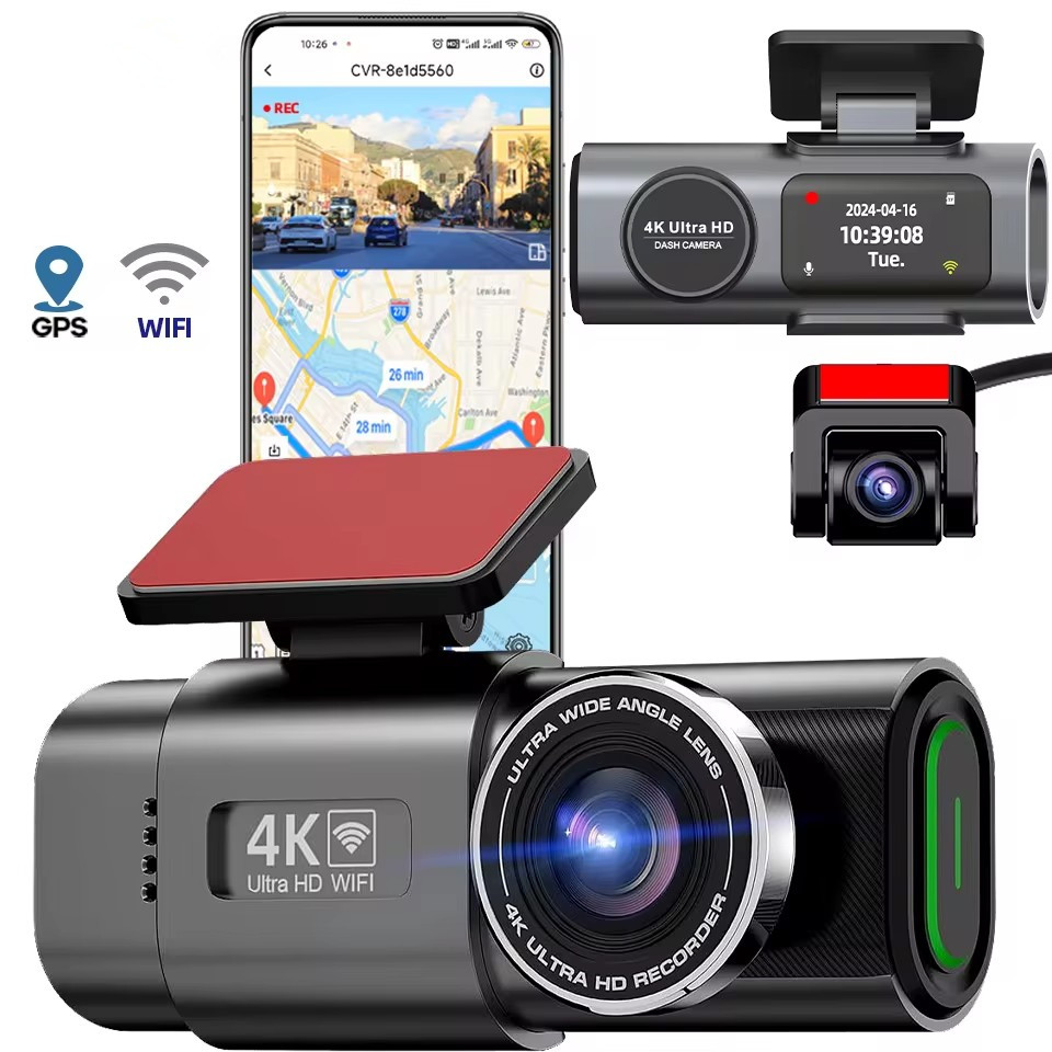 4K Front Rear Dual Dash Cam 1080P FHD Car Black Box Bahrain