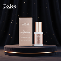 Colle à cils Gollee sans hydroquinone, végane, séchage rapide, imperméable, pour extensions, marque privée professionnelle, liquide, tenue forte