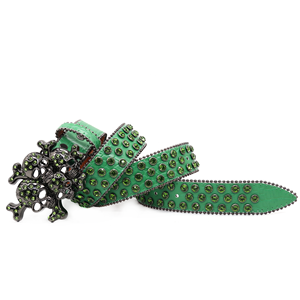 チェーンウエスタンカウボーイデザイナーラインストーンダイヤモンド合金パンツおしゃれなストリートウェアルネッサンス高級レディースベルト - Product Image 5