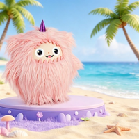 JOPARK Peluche interactive Monstre IA pour enfants, compagnon apaisant, idéale pour les voyages et la sieste, tailles/couleurs personnalisables, cadeau éducatif 2-7 ans