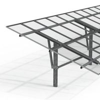 Système de rayonnage solaire, système solaire, alliage d'aluminium, carrelage plat, supports de montage sur toit