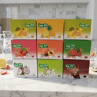 Poudre de jus de fruits en gros, marque privée personnalisée, 100 % naturelle, boisson instantanée en poudre, provenant d'un fournisseur chinois