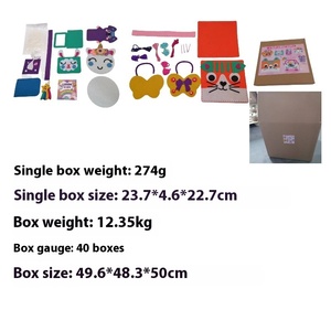 Kit <span class=keywords><strong>de</strong></span> <span class=keywords><strong>couture</strong></span> créatif <span class=keywords><strong>pour</strong></span> enfants, en feutre plastique durable et sac <span class=keywords><strong>de</strong></span> <span class=keywords><strong>couture</strong></span> en tissu, <span class=keywords><strong>cadeau</strong></span> <span class=keywords><strong>de</strong></span> Noël <span class=keywords><strong>pour</strong></span> les passionnés <span class=keywords><strong>de</strong></span> <span class=keywords><strong>couture</strong></span> et <span class=keywords><strong>de</strong></span> tissage - Product Image 3