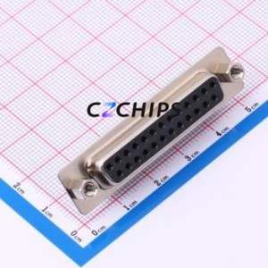 X0125FT7B2 D-Sub/VGA Connector DIP Connector ( Connector Type: Standard D-Sub )( Gender: Female )( Total Number of PINs: 25P ) - Product Image 1