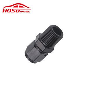 อะแดปเตอร์ Hoso Racing AN6 1/2 Npt อลูมิเนียมอัลลอยด์ ข้อต่อระบายความร้อนน้ำมันสำหรับยานยนต์ สำหรับการดัดแปลงและอัปเกรด - Product Image 1