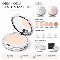 Personnalisation tout-en-un OEM ODM Marque Privée Poudre Matifiante Hydratante Éclaircissante et Contrôle du Sébum à Base de Plantes Bio Coréennes