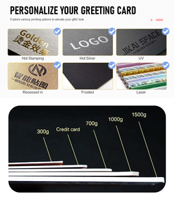 Bán buôn bé gái chúc mừng thẻ nhà máy-in trực tiếp trên giấy kraft & sản phẩm giấy bìa cứng - Product Image 5