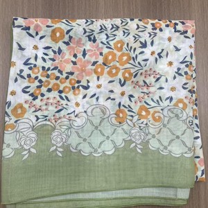 Summer New 115*115cm Square Scarves Daily Use Printed Voile Hijab for Malaysian Muslim <b>Women</b> Ethnic <b>Bandanas</b> - Product Image 5