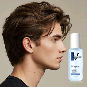 Suero <span class=keywords><strong>para</strong></span> el Crecimiento del Cabello <span class=keywords><strong>para</strong></span> Hombres Naspurad, Fortalecimiento del Cuero Cabelludo, Fórmula Italiana V-Vitality, Anticaída Profesional - Product Image 5