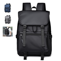 Grande Capacité Hommes Mode Anti-Vol Sac À Dos D'affaires Ordinateur Portable Cartable Polyester Étanche Matériel En Plein Air Voyager Étude