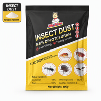 Poudre anti-nuisibles en promotion : insecticide anti-cafards Dinotefuran à action rapide, effet chaîne, prêt à l'emploi, livraison directe en gros
