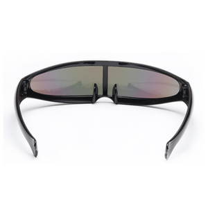 Occhiali da Sole Vintage <span class=keywords><strong>Rossi</strong></span> Stile Safari Senza Marca, Occhiali per Terapia del Colore in Omaggio - Product Image 5