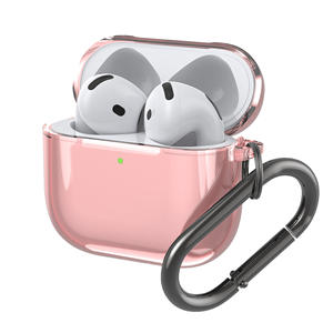 Compatible avec les nouveaux AirPods 4 d'Apple 2024, nouvelle coque transparente simple en TPU pour écouteurs sans fil, protection - Product Image 4