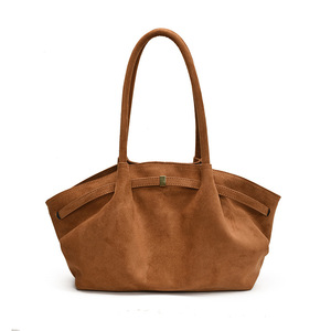 Bolso Tote de Gran Capacidad para Mujer, Plegable y Duradero, Diseño Exclusivo, de Gamuza, para Llevar Bajo el Brazo o al Hombro - Product Image 4