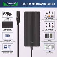 Cargador de Batería de Iones de Litio Fuyuan 16.8V 2A 4S con Conector DC 5.5x2.1mm para Herramientas Eléctricas