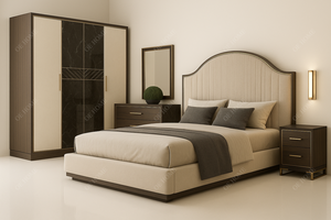 <b>China</b> Matoezzi Solid Wood Modern High Standard Luxury Bedroom Furniture Set with Customization for Whole House - Product Image 5