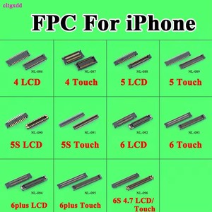 Bộ số hóa <span class=keywords><strong>LCD</strong></span>/Màn hình cảm ứng Hiển thị đầu nối FPC Thay thế cho <span class=keywords><strong>iPhone</strong></span> 4 <span class=keywords><strong>4s</strong></span> 5 5s 6 6plus 6s trên bo mạch chủ - Product Image 1