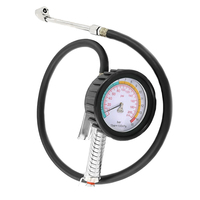 THB B24A 16 Bar Heavy-Duty Tire Inflator Blow Gun | Mechanical Dial Gauge | 1/4" Industrial Air Tool | Made in China