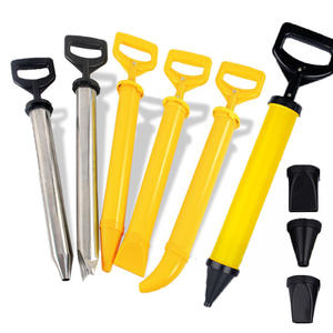 Buse amovible ABS 5 en 1, <span class=keywords><strong>pistolet</strong></span> de calfeutrage de <span class=keywords><strong>ciment</strong></span>, applicateur de mortier, pulvérisateur de pointage, <span class=keywords><strong>pistolet</strong></span> de calfeutrage - Product Image 3