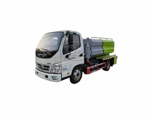 รถบรรทุกทำความสะอาดท่อระบายน้ำแบบรวม 4×2 FOTON 5CBM, รถดูดสิ่งปฏิกูลแบบเจ็ท สำหรับทำความสะอาดท่อระบายน้ำในเขตเทศบาลและอุตสาหกรรม ถังบำบัดน้ำเสียอย่างมีประสิทธิภาพ - Product Image 1