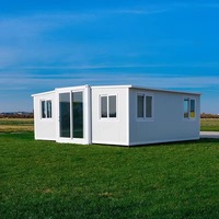 Nouvelle maison conteneur en acier préfabriquée de 20 pieds, style moderne, pour bureau, immeuble, appartement, atelier, hôtel, villa, entrepôt
