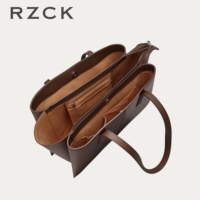 Sac fourre-tout RZCK 2026 en cuir végétalien microfibre, sac à main pour ordinateur portable 15 pouces pour femme, sac de travail convertible à porter à l'épaule ou en bandoulière
