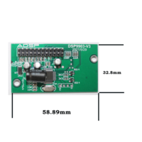 ADSP DSP9903-V3 Mikrofon Amplifikatör Modülü DC5V Güç Kaynağı 98 Efektli Karaoke Reverb Kartı Özelleştirilebilir Digi-ic