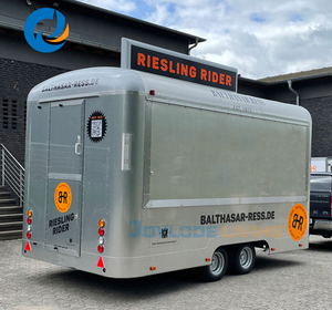 Camion fourgon alimentaire mobile Remorques à crème glacée Chariot à pizza Pompes à eau électriques américaines entièrement équipées à vendre Restaurants - Product Image 4