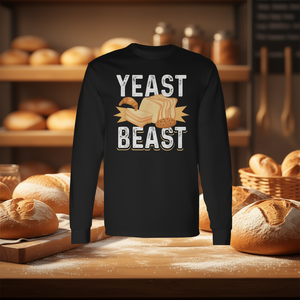 T-shirt à manches longues Yeast Beast Baker Bakery Bread Maker - Product Image 3