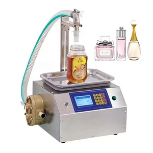 Machine de remplissage semi-automatique pour miel, huile d'olive et huiles comestibles, avec pompe rotative, remplisseur de pailles pour miel, électrique, pour emballages <span class=keywords><strong>en</strong></span> verre et PET - Product Image 2