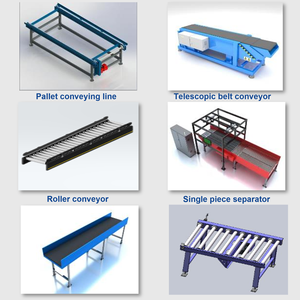 Teleskopisches Förderband Container-Beladeband Hydraulisch Ausziehbar für LKW Be- und Entladung - Product Image 6