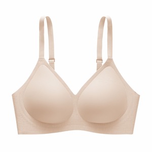 Source Factory Venta Al <span class=keywords><strong>Por</strong></span> Mayor De Sujetadores De Gelatina Modelo Tejido Modal Suave Push up Bras Sujetador De Gelatina Sin Costuras - Product Image 6