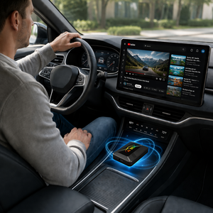 <b>USB</b>/Type-<b>C</b> Port CarPlay <b>Adapter</b> Receiver Android 13 Universal Carplay <b>Plug</b> & Play AI Box <b>Adapter</b> for Cars - Product Image 2